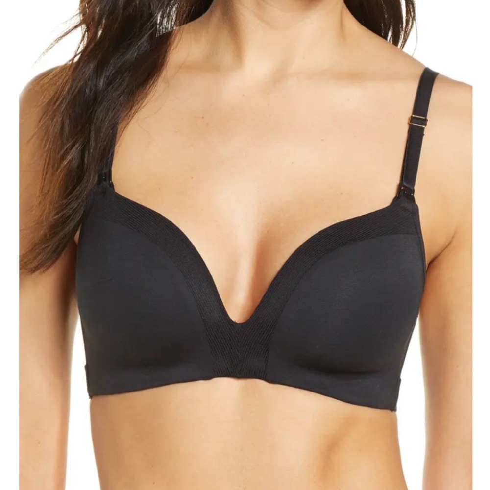 NEW Lively The No-Wire Nursing Bra in Black